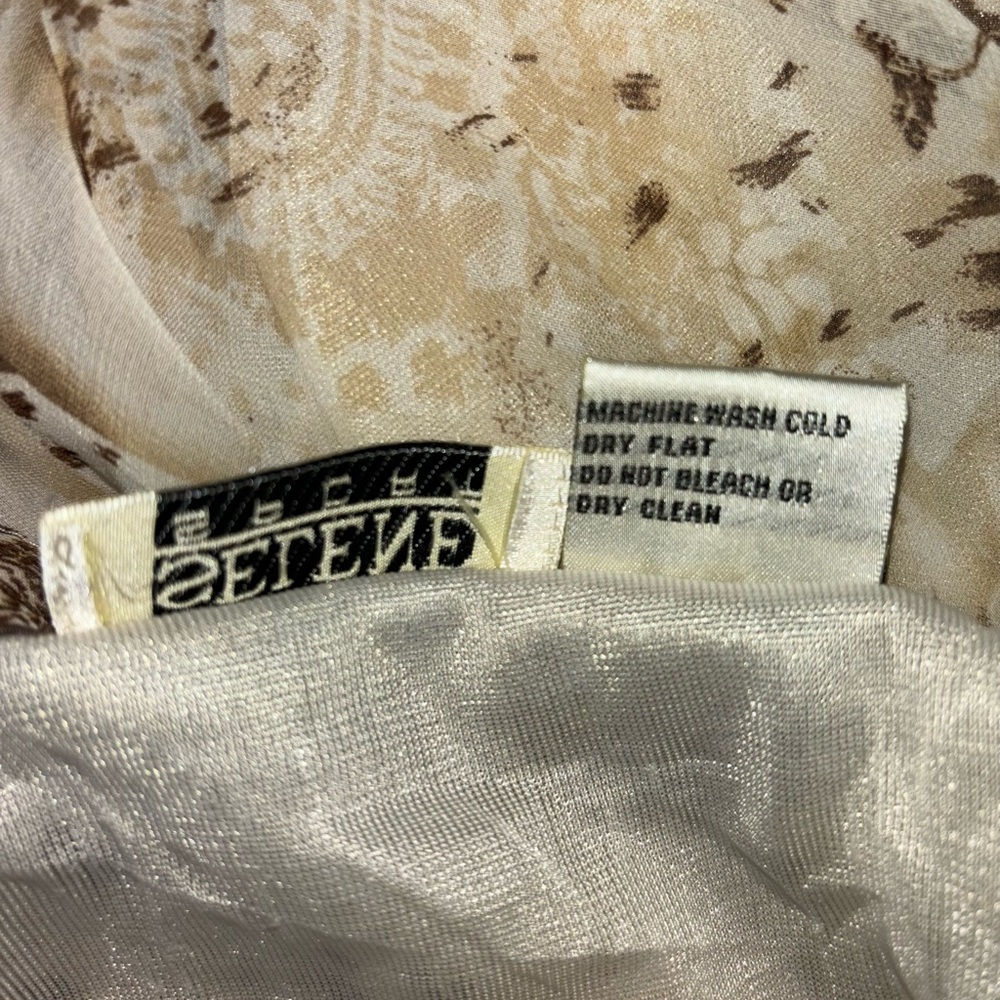 Selene Sport Women's Size 2X Lined Skirt Length 42", Ruffled Hem Very Good Cond. - Picture 4 of 4